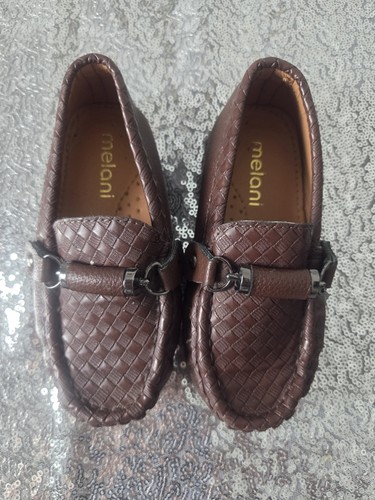 Melani toddler boys brown faux - toddler,