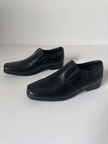 Schuh black slip loafers - schuh,