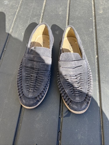 Boys suede navy next - loafers,