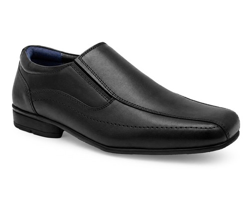 Boys genuine leather - leather, slip