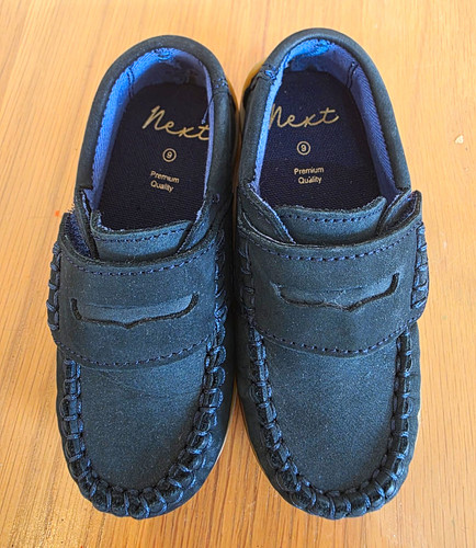 Next suede loafers navy - next,