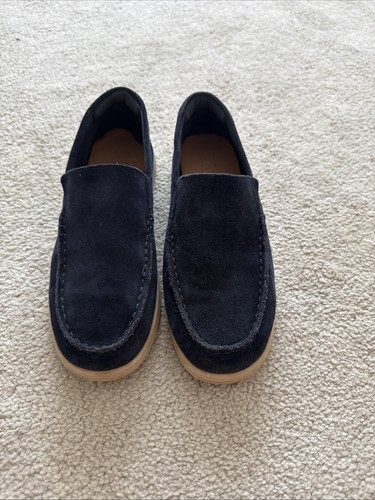 Boys navy loafers - boys,