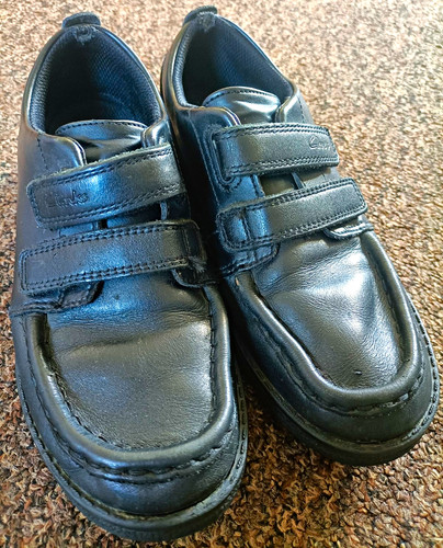 Clarks black leather - clarks,