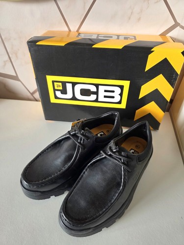 Boys jcb school shoes - shoes, black
