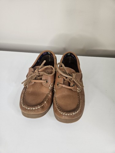 Real leather boys - tan, loafers
