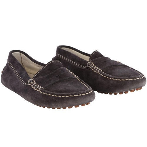 Todds navy kids boys loafers - navy,