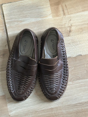 Boys brown summer loafers next - brown,