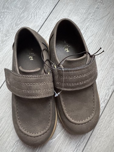 Boys brown loafer style - boys,
