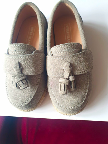 River island boys grey suede - island,